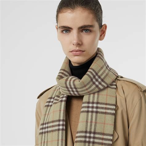 burberry vintage check cashmere scarf snood|burberry cashmere scarf outlet.